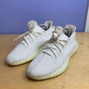 Adidas Yeezy Boost 350 v2 Cream Triple White (Men's 7.5) AUTHENTIC